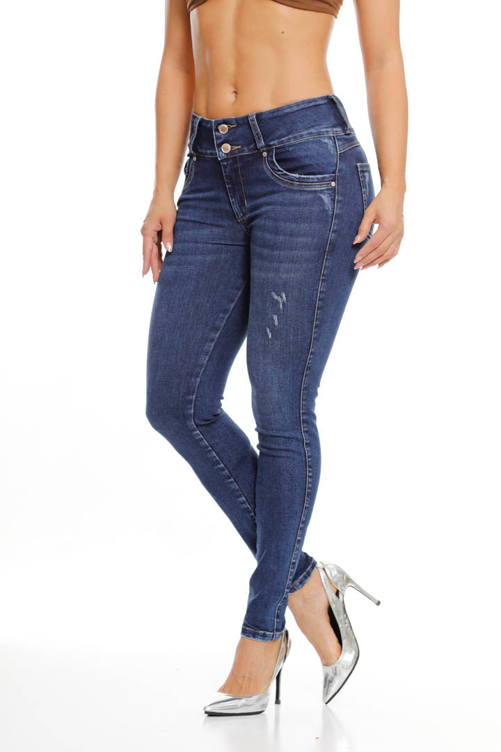 Jean Dama Skiny Levantacola