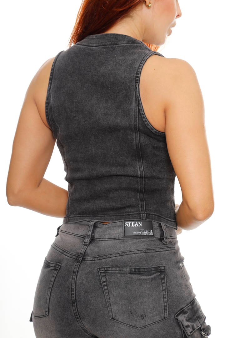 Chaleco Stretch Piedras Juveniles.